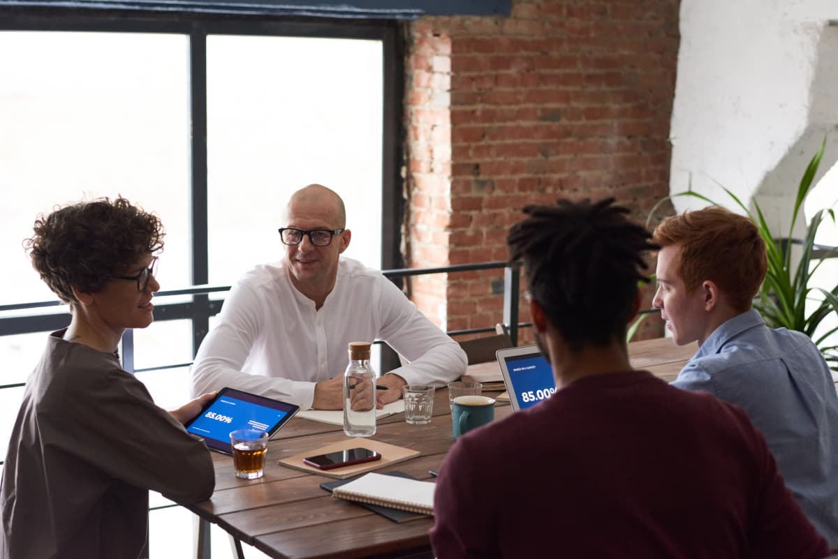 Softiven team collaborating